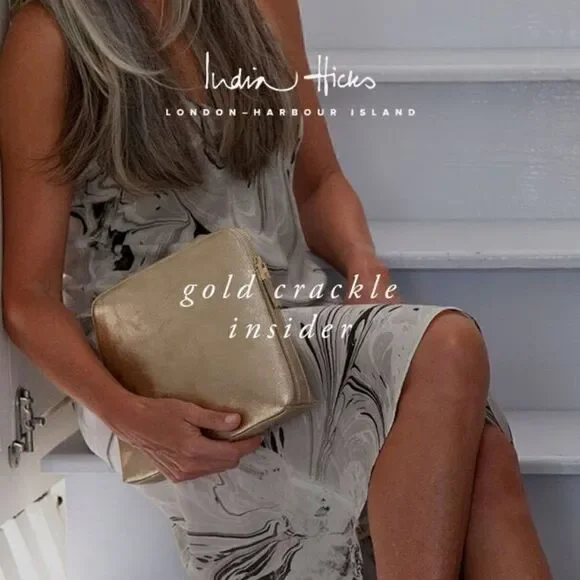INDIA HICKS INSIDER - GOLD CRACKLE